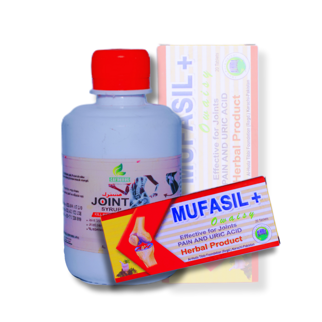 Mufasil Tabs & Joint Syrup – For bone and joints